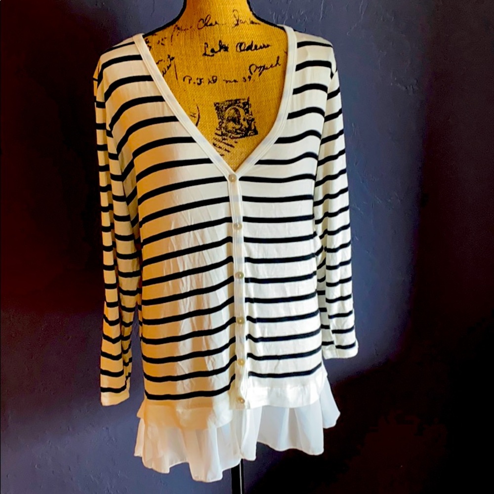 NWOT Striped Top
